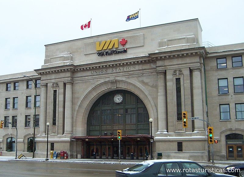 O Museu Ferroviário de Winnipeg