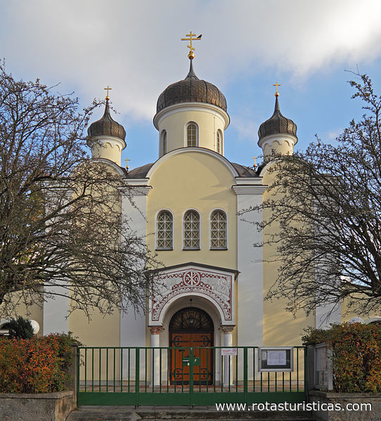 Catedral ortodoxa rusa de la resurrección de Cristo