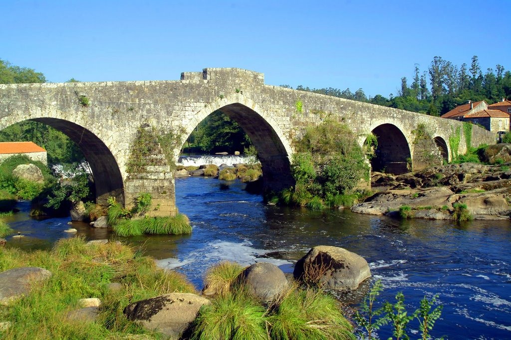 Ponte Maceira, River Tambre