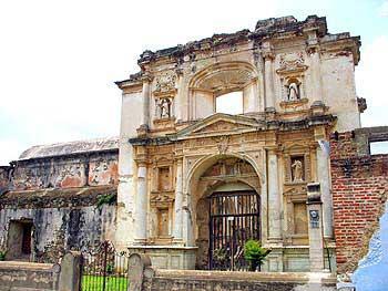 Ruins of the Church of Santa Rosa de Lima