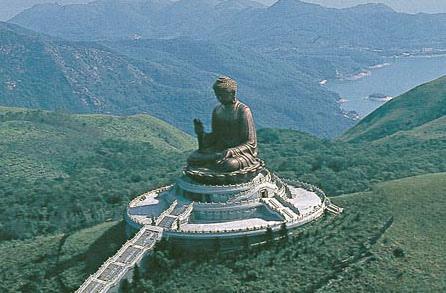Der große Buddha von Tian Tan (Hong Kong)