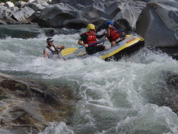 Rafting on the Cangrejal River