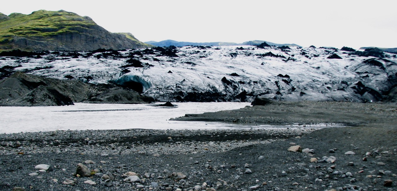 Sólheimajökull-Gletscher
