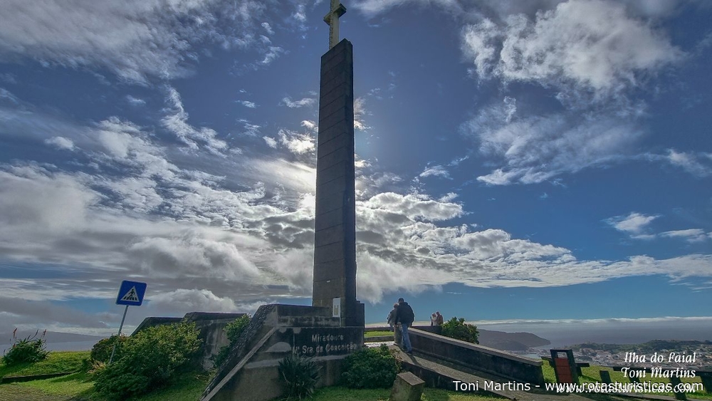 Punto di vista di Nossa Senhora da Conceição, Horta, isola di Faial