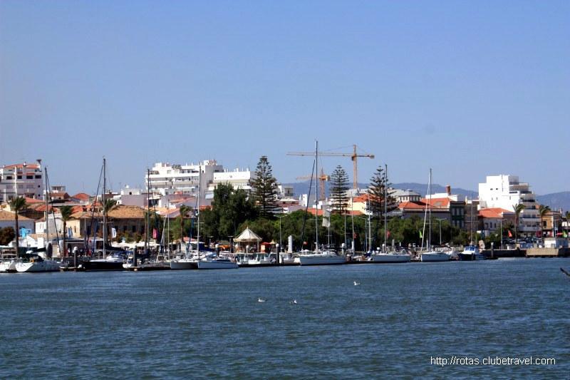 Stadt von Portimão (Algarve)